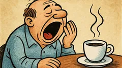 Виц: Прозявката е безмълвният вик за кафе