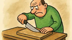 Виц: Купих си дъска за рязане…