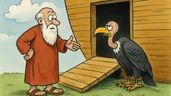 Виц: Лешоядът пита Ной за живите