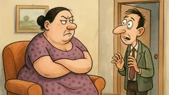 Виц: И той ми вика „Май си напълняла?“