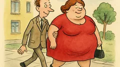 Виц: Вярната жена качва килограми нарочно