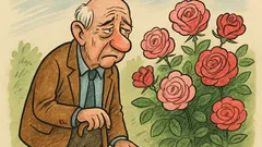 Виц: След 60 всичко е цветя и рози...