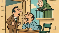 Виц: Клиент: Някой на по-високо ниво?